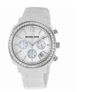 Michael Kors - Chronograph White Acrylic Bracelet MK 5079 Watch